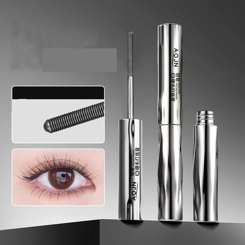 Steel Tube Mascara - Special Spiral Brush, Waterproof Long-Lasting Silk Fiber Mascara